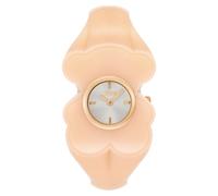 Tous - Reloj Analógico De Acero Dorado Y Policarbonato Rosa T. M Bear Folks - U