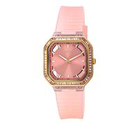 Tous - Reloj Analógico De Acero Ipg Rosa Con Zirconitas Gleam Fresh - Dorado