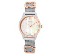 Tous - Reloj Analógico/Digital Con Brazalete De Acero, Acero Rosado Y Esfera De Nácar Epic Icon Mesh - Plateado - Dorado Rosado