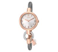 Tous - Reloj Analógico/Digital Con Brazalete De Acero Y Acero Rosado Tous Hold Charms - U