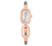 Tous - Reloj Analógico/Digital Con Brazalete De Acero Y Acero Rosado Tous Hold Oval - Plateado - Dorado Rosado