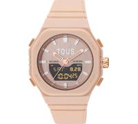 TOUS Reloj analógico/Digital de Acero con Brazalete de Nylon Bet (Rosa) re. 3000135200