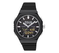 Tous - Reloj Analógico/Digital De Acero Ip Lila Con Brazalete De Nylon Lila Bet - U