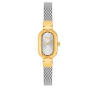TOUS Reloj analógico Joya con Brazalete de Acero y Acero Dorado Oval Icon