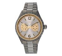 Tous - Reloj Analógico Multifunción Con Brazalete De Acero Ip Gris Y Acero Ip Dorado T-Bear - Gris