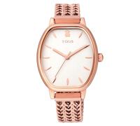 Tous - Reloj Analógico Osier De Acero Ip Rosado - Dorado Rosado