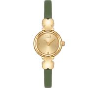 Tous - Reloj Analógico Y Correa De Silicona Verde Icon Chic - Dorado