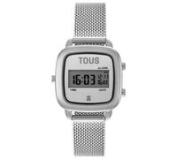 Tous - Reloj Digital Con Brazalete De Acero D-Logo Mini - Plateado