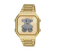 TOUS Reloj Digital con Brazalete de Acero SS D-Bear