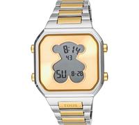 Tous - Reloj Digital Con Brazalete De Acero Ss Y Acero Ipg Dorado D-Bear - U