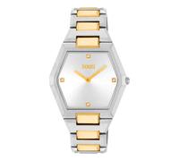 Tous - Reloj Digital Con Brazalete De Acero Ss Y Acero Ipg Dorado Karat - Plateado - Dorado