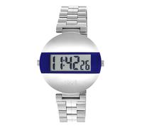 Tous - Reloj Digital Con Brazalete De Acero Y Color Azul Marino Mars - Plateado