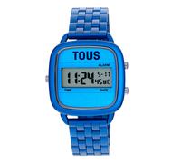 Tous - Reloj Digital Con Brazalete De Aluminio En Color Azul D-Logo - Azul