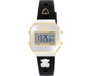 TOUS Reloj Digital XPRESURSLF Correa DE Silicona con Caja Y Hebilla Acero Inoxidable IPG