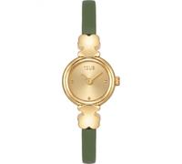 Tous - Reloj Analógico Y Correa De Silicona Verde Icon Chic - Dorado