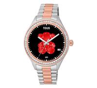 Tous - Reloj Smartwatch Con Brazalete De Acero, Acero Ip Rosado Y Zirconias Blancas T-Shine Connect - Plateado - Dorado Rosado