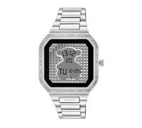Tous - Reloj Smartwatch Con Brazalete De Acero Con Zirconitas B-Connect - Plateado
