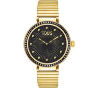 Tous Reloj Smartwatch S-Connect IPG ZRC Brazalete Acero Dorado Zirconias Negras