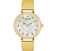 Tous - Reloj Smartwatch Con Brazalete De Acero Dorado Y Zirconias S-Connect - U