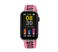 Tous - Reloj Smartwatch Con Correa De Nylon Y Correa De Silicona Negra T-Band - U