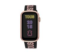 Tous - Reloj Smartwatch Con Correa De Nylon Y Correa De Silicona Rosa T-Band - U