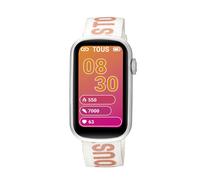 Tous - Reloj Smartwatch Con Correa De Nylon Y Correa De Silicona Rosa T-Band - Único