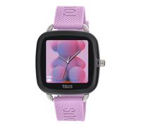 Tous - Reloj Smartwatch Con Correa De Silicona Rosa D-Connect - U