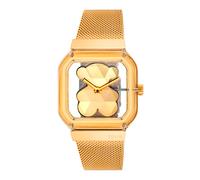 TOUS Reloj analógico con Brazalete de Acero D-Bear Party (Dorado)
