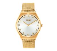 TOUS Relojes Mujer Reloj Analógico Con Brazalete De Acero Dorado Karat Round Mesh
