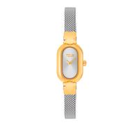 Tous Reloj analógico Joya Brazalete de acero y acero dorado Oval Icon