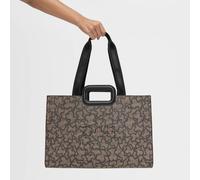TOUS Shopper Grande Amaya Negro Kaos Icon, Bolso para Mujer