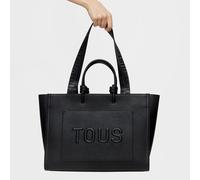 TOUS Shopper Grande Amaya Negro, Para Mujer, Medidas 30 x 40 x 17 cm, Colección Tous La Rue New