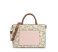 TOUS Shopper Mediano Amaya Beige, Para Mujer, Colección Kaos Icon