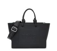 TOUS Shopper Mediano Amaya Negro, Para Mujer, Medidas 23 x 31 x 16 cm, Colección Tous La Rue New