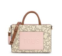 TOUS Shopper Mediano Amaya Beige, Para Mujer, Colección Kaos Icon