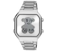 TOUS Watches d-Bear Reloj para Mujer de Cuarzo con Brazalete de Acero Inoxidable 3000134500