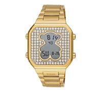 Tous Reloj para mujer D-Bear 3000130800 Cuarzo digital brazalete acero inoxidable IPG chapado en oro