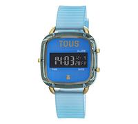 Tous - Reloj Digital De Policarbonato Con Correa De Silicona Blanco D-Logo Fresh - U