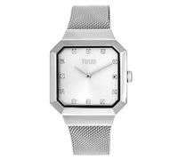 Tous Reloj Karat 300358061 para mujer Analógico de cuarzo Brazalete de acero con circonitas