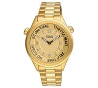 TOUS Watches Now Reloj para Mujer Analógico de Cuarzo con Brazalete de Acero Inoxidable 3000133400