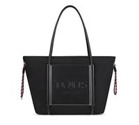 TOUS XL EMPIRE Soft - Bolso shopper con cierre de cremallera, Negro, 17x52x29,5 cm