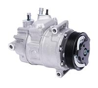 TouSuaRSi Compresor de aire acondicionado A/C compresor para aire acondicionado compresor de aire acondicionado R134a 125 amperios refrigerante para Audi, Seat, Skoda, VW Vag