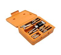 TouSuaRSi Juego de cabezales de perforación métricos Acciaio, fresadora CNC, barra de taladro, barra de taladro, herramienta de cabezal de perforación portátil, juego para fresadoras y taladros
