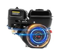 TouSuaRSi Motor de gasolina, motor estacionario de 7,5 HP OHV, motor de gasolina de 4 kW, 3600 rpm, motor de 4 tiempos para generadores, vehículos recreativos, limpiadores de alta presión, fresadoras