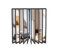 TouSuaRSi Sistema de pared magnético para colgar documentos, pantalla transparente para folletos, con espacio para 10 hojas, tablero de pared A4, bolsillo de doble cara, sala de exposición