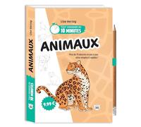 Tout dessiner en 10 minutes - Animaux: Plus de 75 dessins en pas à pas ultra-simples & rapides ! Avec un crayon offert