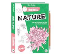 Tout dessiner en 10 minutes - Nature: Plus de 75 dessins en pas à pas ultra-simples & rapides ! Avec un crayon offert