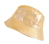 TOUTACOO, Gorro para la Lluvia en Vinilo, Impermeable (22-Beige)