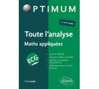 Toute Lanalyse - Ecg Maths Appliquées (ebook)
