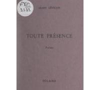 Toute Présence (ebook)